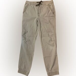 Plugg Men's Casual Tan Pull On Drawstring Pants Size Small